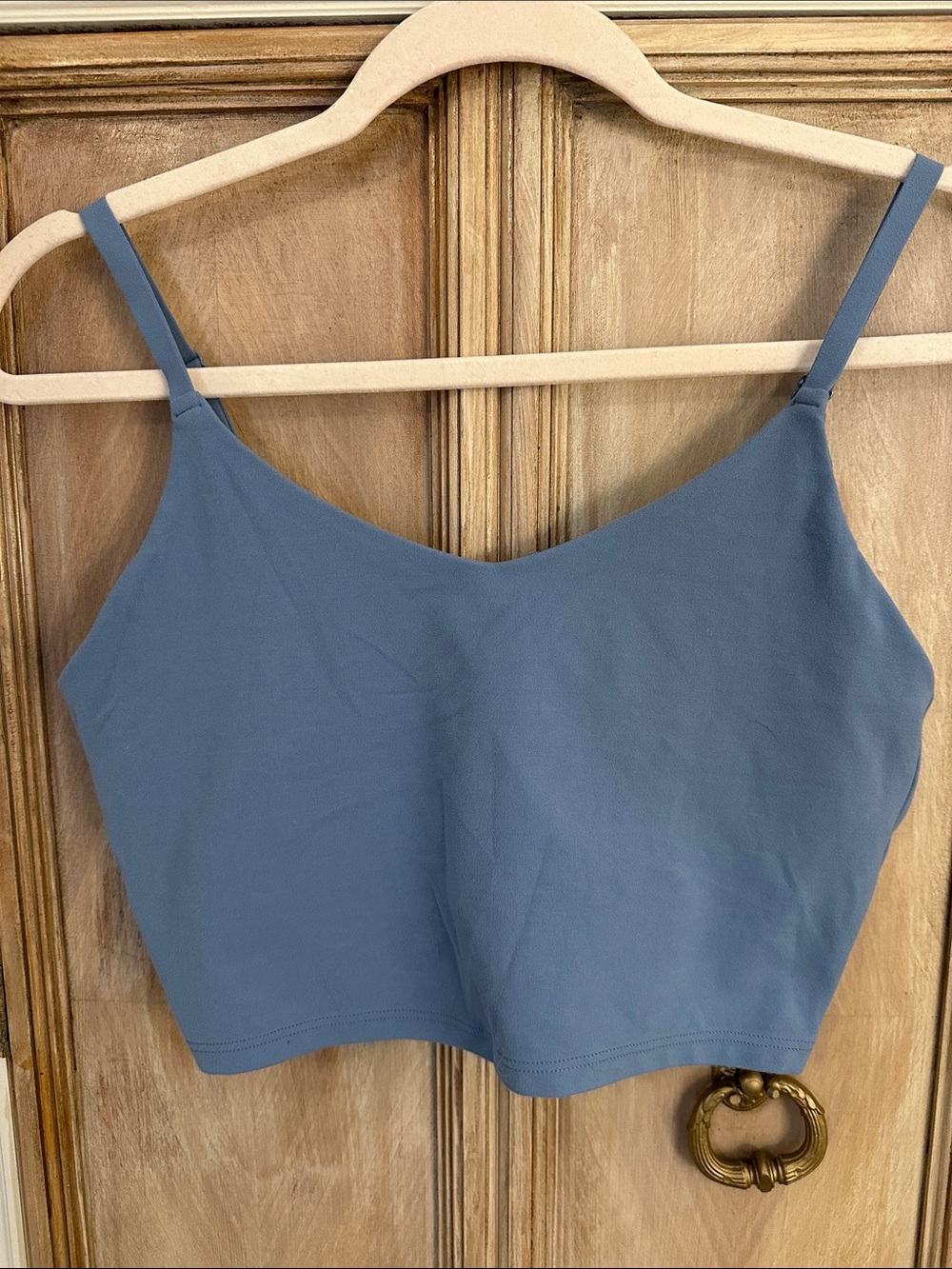 Athleta Slate Blue Cropped Camisole